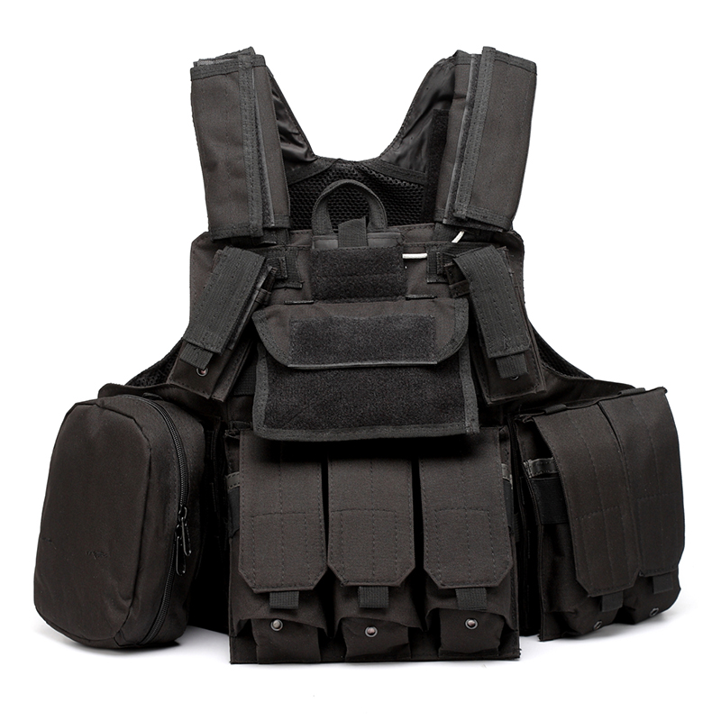 025 Tactical Vest Black 1