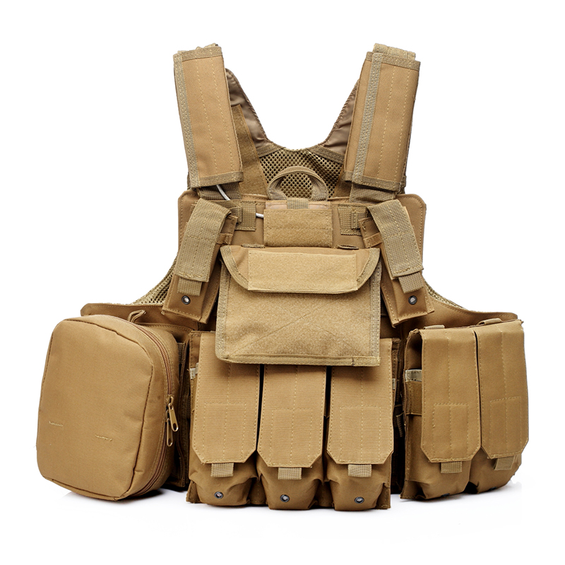 025 Tactical Vest Coyote Brown 1