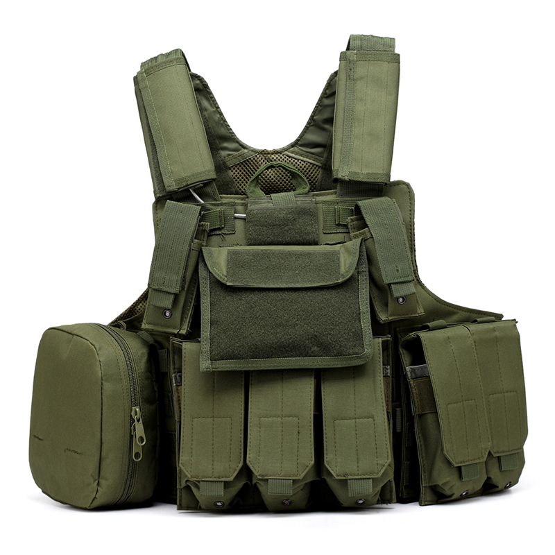 025 Tactical Vest Olive Green 1