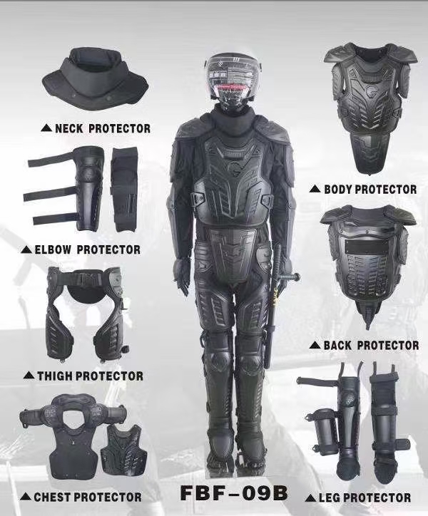 FBF 09 Riot Control Suit Black 3