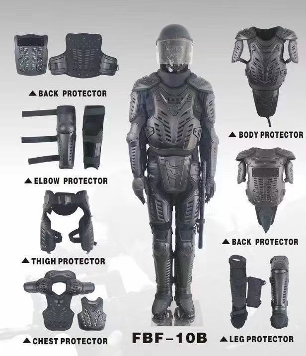 FBF 10 Riot Control Suit Black 3