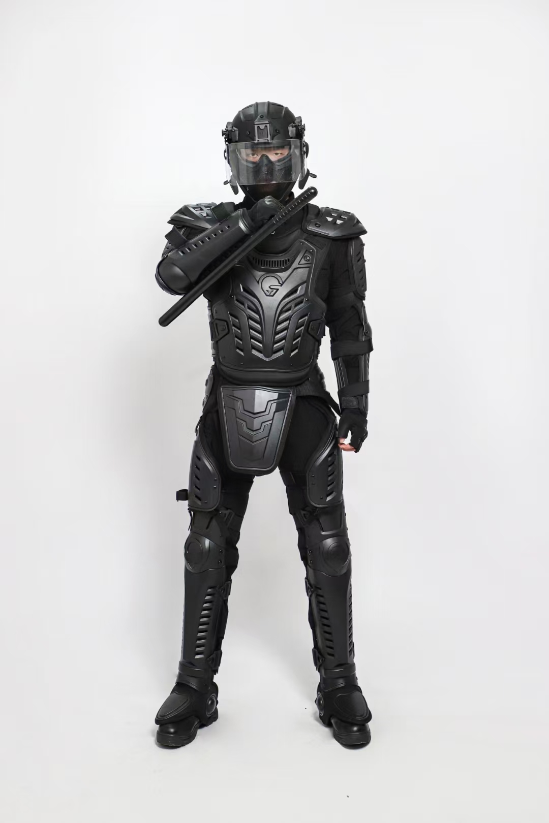 FBF 10 Riot Control Suit Black 4